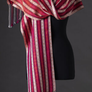 SBS-36 Mardi Gras Luxe silk scarf