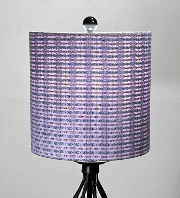 10" handmade Wisteria lampshade